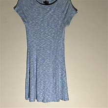 Topshop Dresses | Topshop Knit Dress | Color: Blue/White | Size: 8