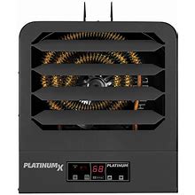 King Electric KB2405-1-PLTMX Platinumx Series Portable Unit Heater With Mounting Brackets - 208/240V, 1 Phase, 5Kw