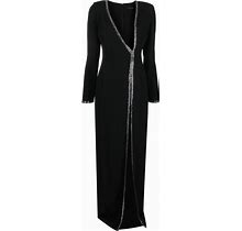Loulou - Laylin Crystal-Embellished Maxi Dress - Women - Acetate/Viscose/Spandex/Elastane/Glass - XS - Black