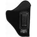 BLACKHAWK! Inside The Pant Holster For 2" To 3" Barrel Small And Medium Frame Double Action Revolvers, Right Hand, Belt Clip, Black
