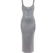 16Arlington - Hornet Midi Knit Dress - Women - Cotton/Silk - L - Grey