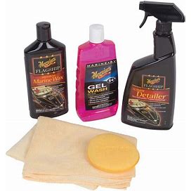 New Boat Owner's Detailing Kit By Meguiars | Boat Maintenance At West Marine