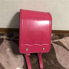 Randoseru Koubou Ikuta Bag School Pink Japan School Bag Used