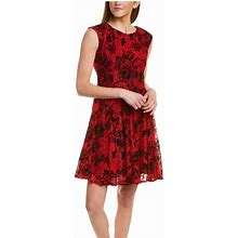 Danny & Nicole Dresses | Danny & Nicole Lace Dress | Color: Black/Red | Size: 8