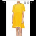 Lacausa Dresses | La Causa Cassie Orange Modern Babydoll Dress | Color: Orange | Size: Xs