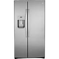 GE Appliances 36" Side By Side 25.1 Cu. Ft. Refrigerator, Stainless Steel In Gray | 69.5 H X 35.75 W X 34.75 D In | Wayfair