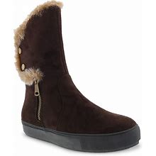 Bellini Wide Width Furry Snow Boot | Women's | Dark Brown | Size 12 | Boots | Winter