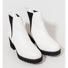MIA Women's Ankle Boots - White - US 6