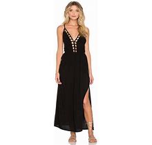 Raga Womens "Wild Little Thing" Maxi Dress In Black - Was $119 Now $84