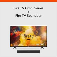 Amazon Fire Tv 55 Inch Omni Series 4K Smart Tv(43-Inch With Fire TV Soundbar)