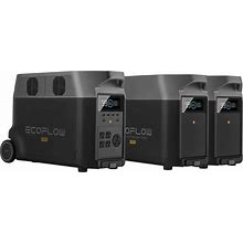 Ecoflow DELTA Pro With 2 Unit DELTA Pro Extra Battery