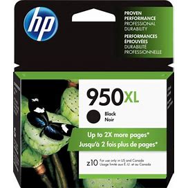 HP Officejet Pro 8600 Ink Cartridge - HP 950XL High Yield Black Original Ink Cartridge, CN045AN140