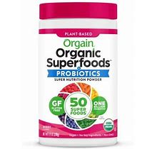 Orgain Green Organic Vegan Superfoods Nutrition Powder Berry 0.62Lb