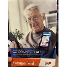 Consumer Cellular CC Connectpad Do-It-All Wireless Device 8" Tablet & Smartphone