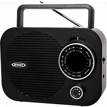 JENSEN Portable AMFM Radio - Black MR-550-BK ,