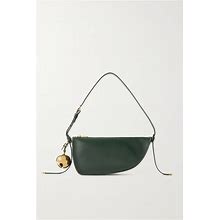 Burberry Leather Shoulder Bag - Women - Green Shoulder Bags
