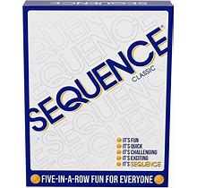 SEQUENCE- Original SEQUENCE Game With Folding Board, Cards And Chips By Jax