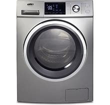 2.7 Cu. Ft. 24 in. All-In-One Ventless Electric Washer Dryer Combo In Platinum