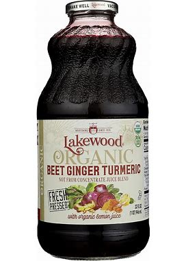 Lakewood: Organic Beet Ginger Turmeric (Pack Of 6 X 32 Oz)---Free