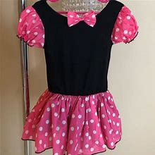 Pink Minnie Mouse Dress | Color: Pink | Size: Large