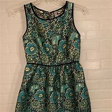 Xhilaration Dresses | Xhileration Metallic Dress | Color: Blue | Size: S