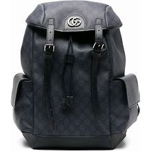 Gucci - Medium Ophidia Canvas Backpack - Men - Canvas/Canvas/CALFSKIN/PVC - One Size - Blue