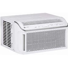 GE Profile 8,100 BTU 115V Window Air Conditioner Cools 350 Sq. Ft. With SMART Technology, Wi-Fi And Remote In White
