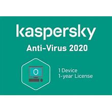Kaspersky Antivirus 2020 1 Year 1 Dev Global