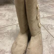 Fur Winter Boots Size 38/ US 7.5 - Women | Color: Beige | Size: 7.5
