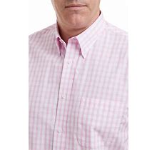 Chase Mens Buttondown Shirt Pink Beach Gingham