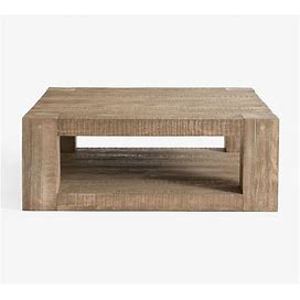 Palisades Square Coffee Table, Sierra | Pottery Barn