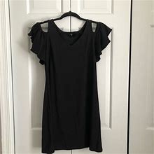 Msk Dresses | Msk Cold Shoulder Mini Dress | Color: Black | Size: Sp