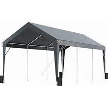 VEVOR Carport Heavy Duty Car Ports 10 X 20ft Car Canopy Portable Garage Shelter 4 Weighted Bags Uv Resistant Waterproof Instant Car