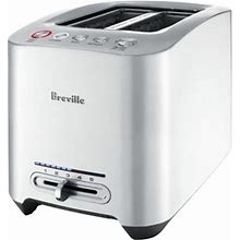 Breville Die-Cast Stainless Steel 2-Slice Smart Toaster