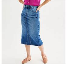 Women's Sonoma Goods For Lifea® Denim Midi Skirt