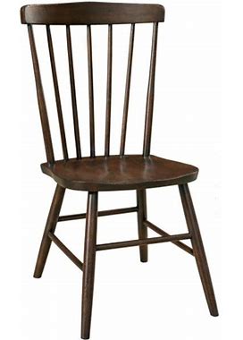 Amish Modern Farmhouse Windsor Solid Wood Dining Side Chair