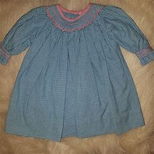 Petit Ami Dresses | Petit Ami- Baby Dress- 3 Mos. | Color: Blue/Pink | Size: 3Mb