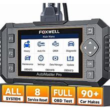 FOXWELL NT624 Elite Car Scanner Diagnostic Tool All System Diagnostic Code Reader Scan Tool For All OBD2 Vehicle With Oil Light Reset, SAS Calibratio