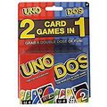 Mattel Uno Card Game And Dos Card Game Combo Pack Of 2