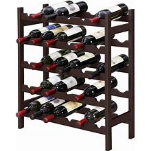 SONGMICS Bamboo Wine Rack, 5-Tier Storage Shelf
