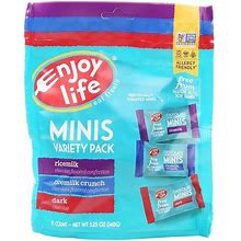 Enjoy Life Foods - Chocolate Minis Variety Pack - 15 Bars