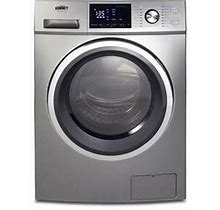 Summit Appliance 2.7 Cu. Ft. 24 in. All-In-One Ventless Electric Washer Dryer Combo In Platinum SPWD2203PE ,