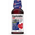 Coricidin HBP Maximum Strength Cough, Cold & Flu Relief. Sugar Free Cherry 12 Oz