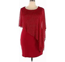 Venus Casual Dress: Burgundy Dresses - Women's Size 2X