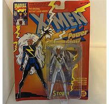 Marvel Comics X-Men Power Glow Storm Action Figure Toy Biz NEW NIP