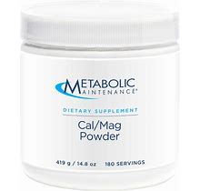 Metabolic Maintenance Cal/Mag Powder - 419 G / 14.8 Oz Powder
