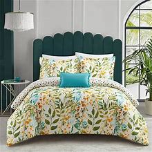 Chic Home Blaire Midweight Reversible Comforter Set | Multicolored | King | Bedding Sets Comforter Sets | Reversible