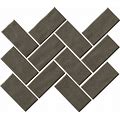 Marazzi AT24HERRMS1P2 Artezen 2" X 4" Mosaic Tile Ceramic Look Glossy Finish - Sold By Sheet (0.67 SF Per Sheet) Metallic Vibe Flooring Tile Mosaic