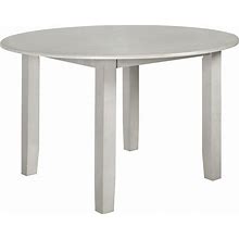 New Classic Furniture Millwood Driftwood Round Dining Table