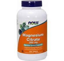 NOW Foods Magnesium Citrate - 250 Tablets